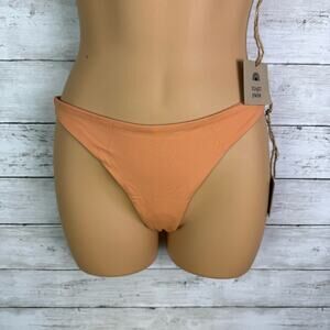 Free People X Toast Swim Signature Skimpy Bikini Bottoms Sandstone Medium